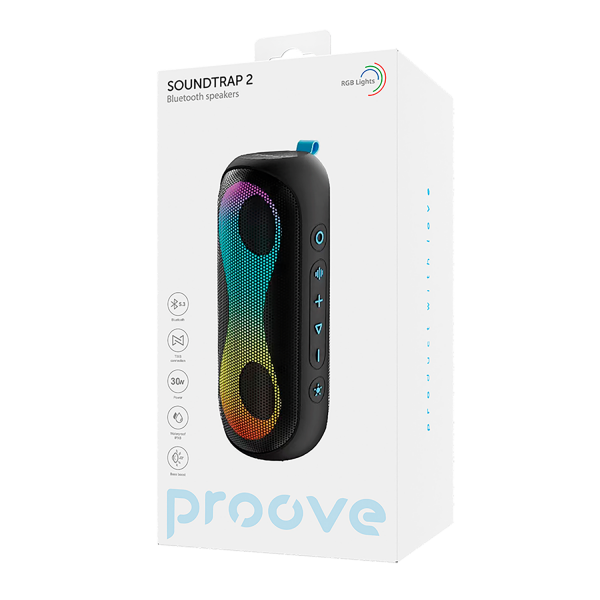 Proove SoundTrap 2 Portable Speaker 30W  PDST230010001 Proove SoundTrap 2 Portable Speaker 30W  PDST230010001